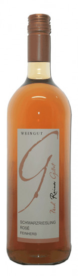 2023 Oppenheimer Schloss Schwarzriesling Rosé Kabinett feinherb 1,0 L - Weingut Paul Rainer Gillot