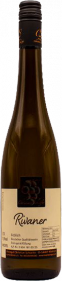 2024 Rivaner lieblich - Weingut Christian Schaefer