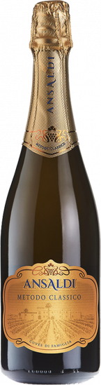 2020 Ansaldi Metodo Classico Millesimato brut Bio - Ansaldi