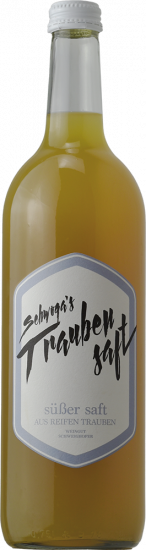 Traubensaft natur ALKOHOLFREI - Schwoga - Weingut Schweighofer