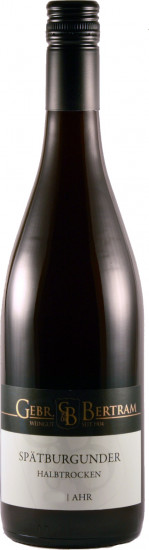 2022 Ahr Spätburgunder halbtrocken - Weingut Gebrüder Bertram