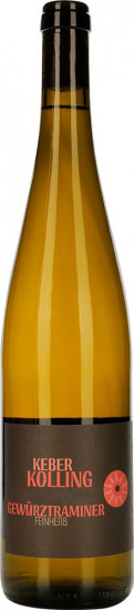 2020 Gewürztraminer feinherb Bio - Weingut Keber Kolling