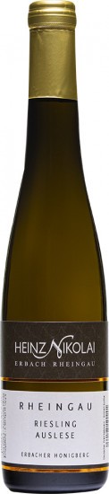 2016 Erbacher Honigberg Riesling Auslese 0,375L ** edelsüß 0,375 L - Weingut Heinz Nikolai