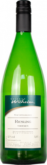 2024 Strümpfelbach Riesling trocken 1,0 L - Weingut Wilhelm