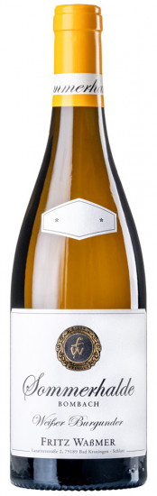 2018 Sommerhalde Bombach Weißer Burgunder trocken - Weingut Fritz Waßmer