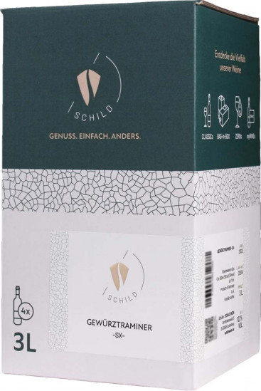 2023 Gewürztraminer -RX- Bag-in-Box (BiB) süß 3,0 L - SCHILD.WEIN