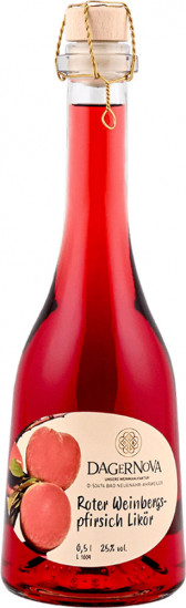 Dagernova Roter Weinbergspfirsich-Likör 0,5 L - Weinmanufaktur Dagernova