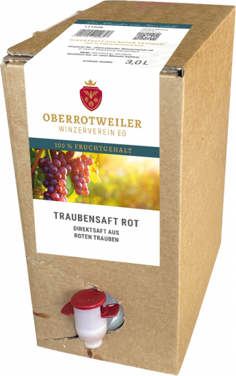 2024 Oberrotweiler Traubensaft rot 3,0 L - Oberrotweiler Winzerverein