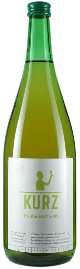Traubensaft Weiss - Weingut Kurz