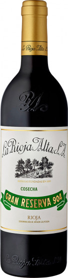 2016 Gran Reserva 904 Rioja DOP 1,5 L - Bodegas La Rioja Alta