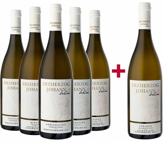 5+1 Paket Ortsweine der Steiermark - Erzherzog Johann Weine