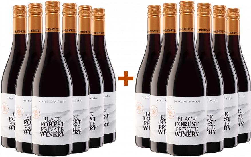 6+6 Paket Pinot Noir & Merlot trocken - Weingut Siegbert Bimmerle