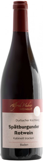 2022 Spätburgunder Rotwein Kabinett trocken - Weingut Alfred Huber