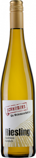2024 Riesling lieblich - Weingut Weinmanufaktur Schneiders