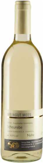 2012 Kreuznacher Kronenberg Scheurebe Qualitätswein QbA lieblich - Weingut Mees