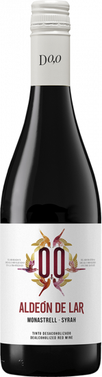 Tinto sin alcohol Aldeón de Lar Monastrell-Syrah 0,0% - Paco Mulero
