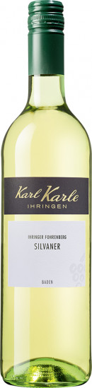 2023 Ihringer Fohrenberg Silvaner halbtrocken - Karl Karle, Privatkellerei