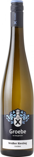 Weißer Riesling weiß trocken Bio - Weingut Groebe am Bergkloster