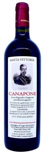 2022 Canapone Toscana Rosso IGP trocken - Fattoria Santa Vittoria