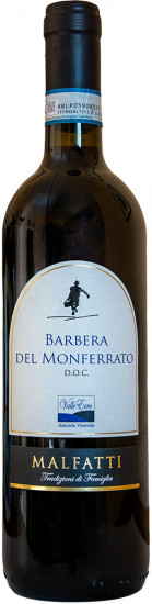 Barbera del Monferrato DOC trocken - Valle Erro Malfatti 1961