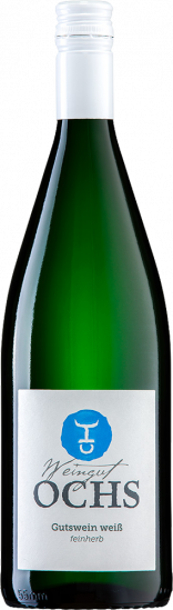 2024 Gutswein weiß feinherb 1,0 L - Weingut Ochs