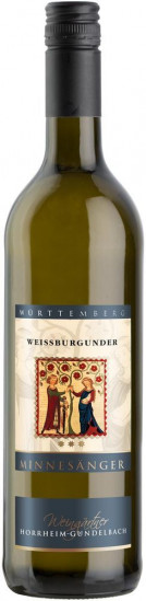 2025 Weißburgunder***, Minnesänger trocken - Horrheim-Gündelbach