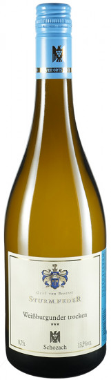 2023 Schozach Weißburgunder *** trocken - Weingut Graf von Bentzel-Sturmfeder