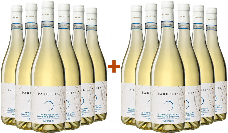 6+6 Paket Parhelia Colline Teramane Trebbiano D'abruzzo Superiore DOC - Cantina Colonnella