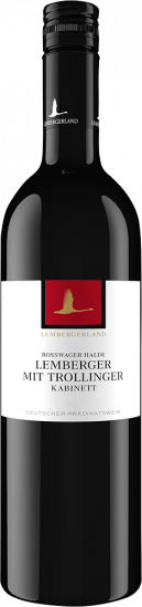 2015 Lemberger mit Trollinger Kabinett - Lembergerland Kellerei Rosswag