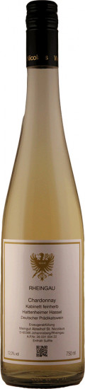 2020 Hattenheimer Hassel Chardonnay Kabinett feinherb - Weingut Abteihof St. Nicolaus