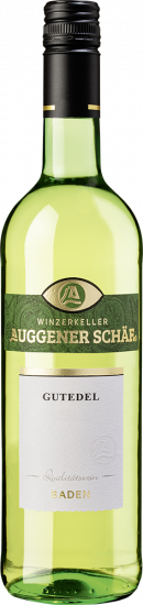 2024 Gutedel Qualitätswein halbtrocken - Winzerkeller Auggener Schäf