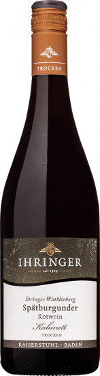 2024 Ihringer Winklerberg Spätburgunder Rotwein Kabinett trocken - Kaiserstühler Winzergenossenschaft Ihringen
