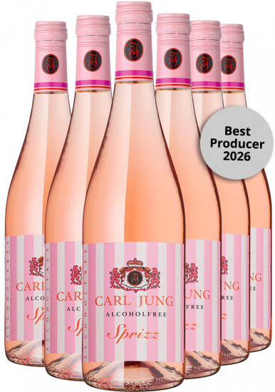 Sprizz Rosé aus entalkoholisiertem Wein (6 Flaschen) - Carl Jung