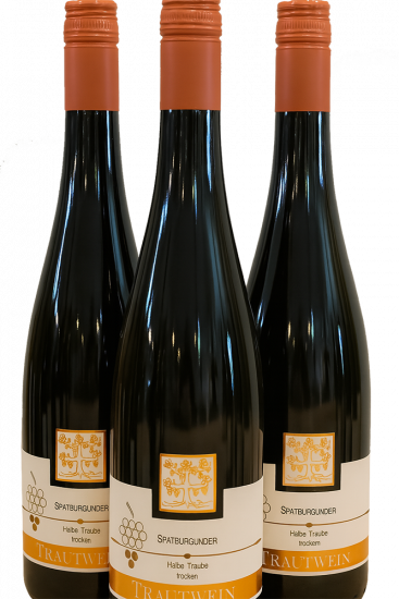 2022 Spätburgunder -halbe Traube- Rotwein trocken - Weingut Trautwein