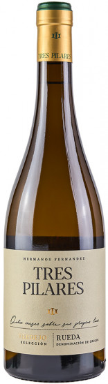 2025 Tres Pilares Selección Rueda DO trocken Bio - Bodega Tres Pilares
