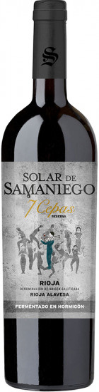 2018 Reserva 7 Cepas Rioja DOCa trocken - Solar de Samaniego