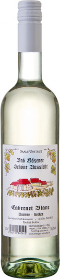 2021 Bad Kösener Schöne Aussicht Cabernet Blanc trocken - Weingut Schulze