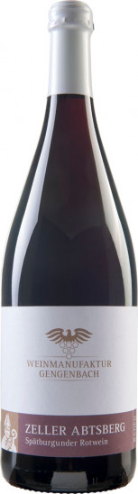 2015 Zeller Abtsberg Spätburgunder Rotwein halbtrocken 1,0 L - Weinmanufaktur Gengenbach