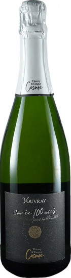 2018 Brut Zéro Cuvée 100 ans Vouvray AOP trocken - Domaine Thierry et Tanguy Cosme