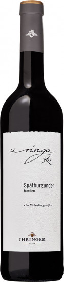 2020 Spätburgunder URINGA 962 Ihringer Winklerberg trocken - Kaiserstühler Winzergenossenschaft Ihringen