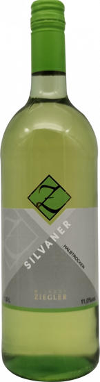 2024 Silvaner halbtrocken 1,0 L - Weingut Ziegler