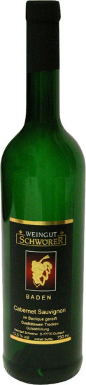 2021 Cabernet Sauvignon Qualitätswein -Barrique trocken - Weingut Schwörer