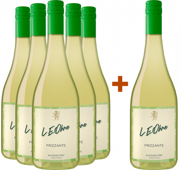 5+1 Paket LEOhne Secco Alkoholfrei - Sasbacher Winzerkeller