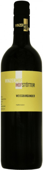 2021 Weißburgunder halbtrocken - Winzerhof Florian Hofstötter