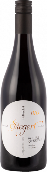 2023 Blauer Zweigelt Großes Holzfass trocken Bio - Bio-Weingut Siegert