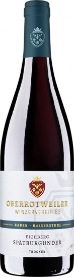 2022 Spätburgunder Eichberg, 0,75 L, Region Kaiserstuhl, Baden trocken - Oberrotweiler Winzerverein