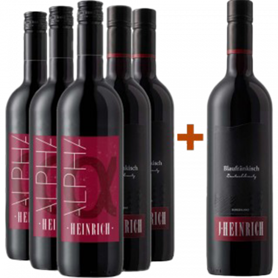 5+1 Paket Blaufränkischland - Weingut Silvia Heinrich