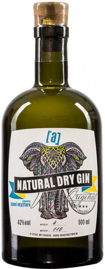 Natural Dry Gin 0,5 L - Weingut Daniel Mattern