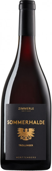 2021 GOLDADLER Sommerhalde Trollinger trocken Bio - Weingut Zimmerle