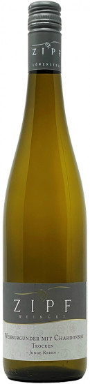 2025 Weißburgunder mit Chardonnay -Junge Reben- trocken - Weingut Zipf